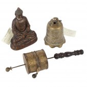 INDO CHINESE THREE PC: CARVED