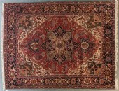 Indo-Herez rug India circa 198