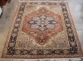 INDO-HERIZ RUG, 14 FT 3 IN X 1