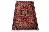 INDO HERIZ WOOL & COTTON RUG 2