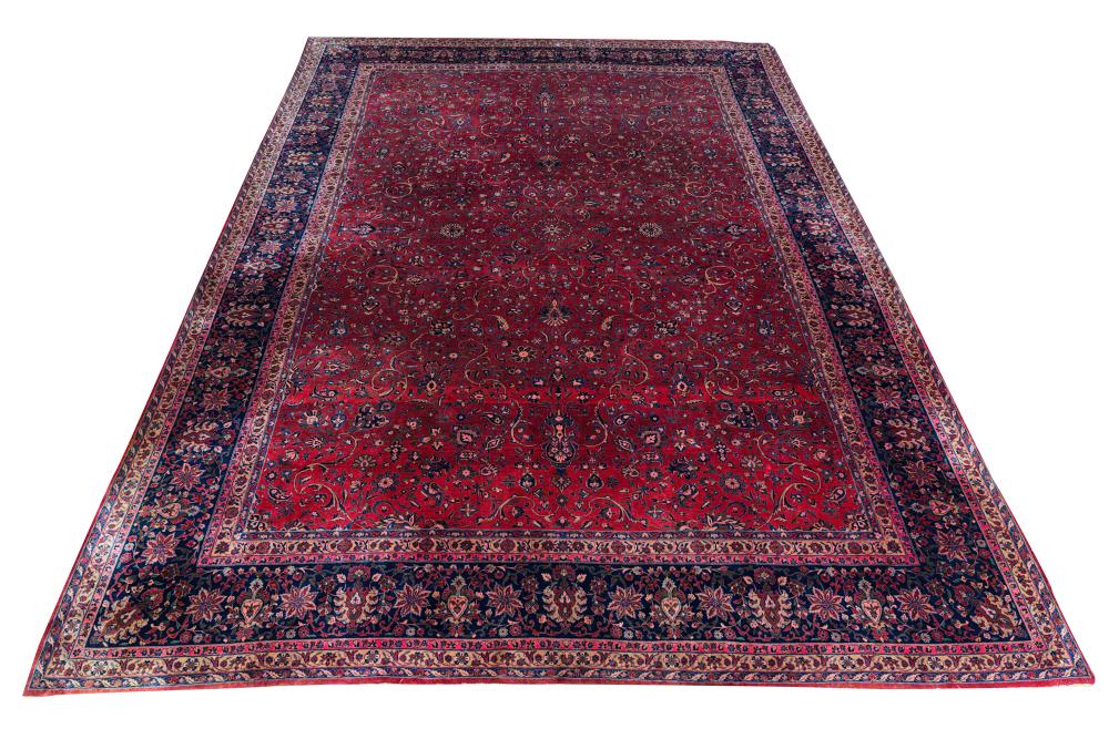 INDO-KASHAN CARPETCondition: even