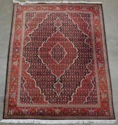 INDO-KASHAN RUG, 9 FT X 6 FTIn