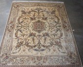 INDO-KESHAN RUG, 10 FT 3 IN X