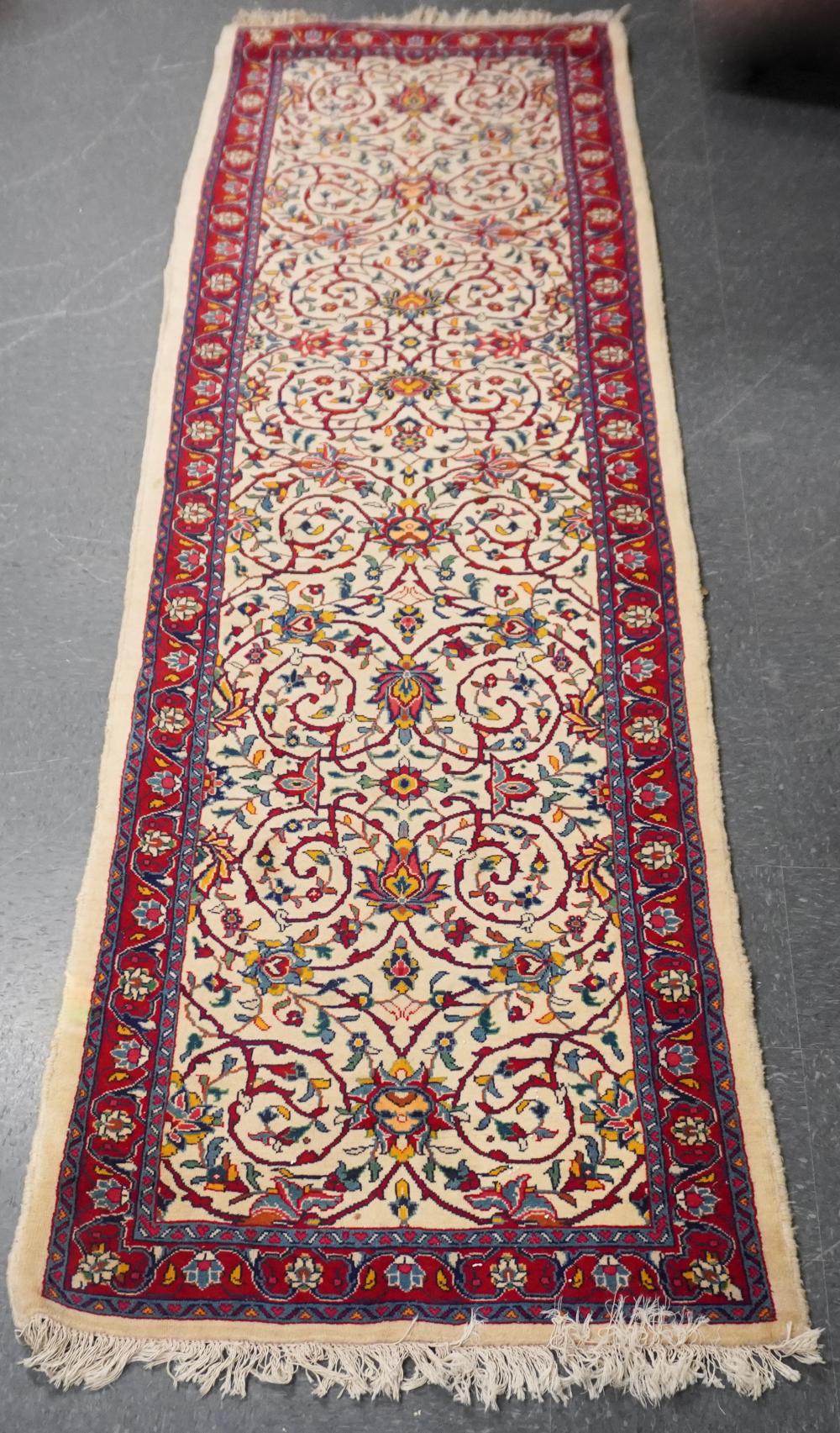 INDO-KESHAN RUG 10 FT 5 IN X 2 FT