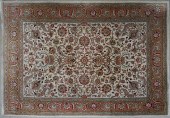 INDO-KESHAN RUG, 10 FT X 8 FTI