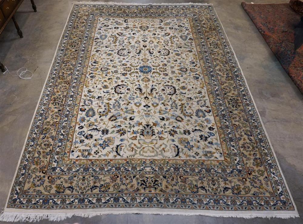INDO-KESHAN RUG, 13 FT 11 IN X 10