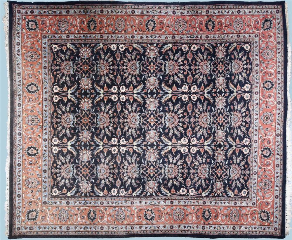 INDO-MAHAL WOOL RUG APPROX. 7'9"