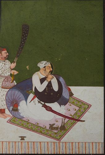 INDO PERSIAN 18TH C. ILLUMINATED