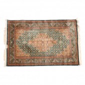 INDO PERSIAN AREA RUG Teal fie