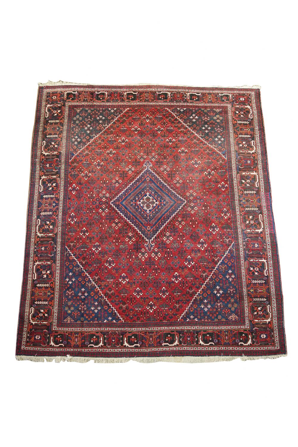 INDO-PERSIAN CARPETred-field 9'2" x