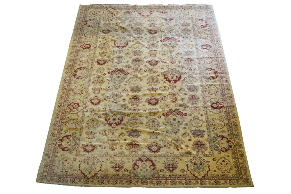 INDO-PERSIAN CARPETwool; 12' x