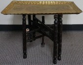 INDO-PERSIAN ENGRAVED BRASS RE