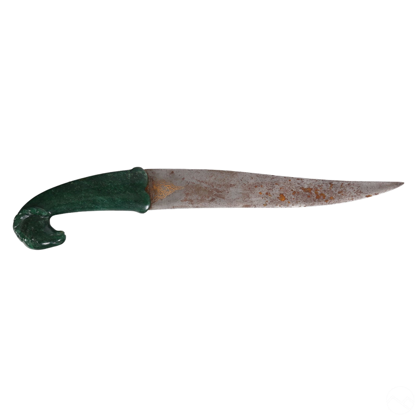 INDO PERSIAN GOLD INLAY JADE