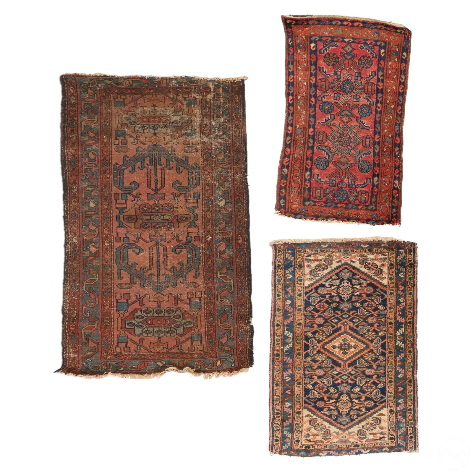 INDO PERSIAN HAND KNOTTED ANTIQUE
