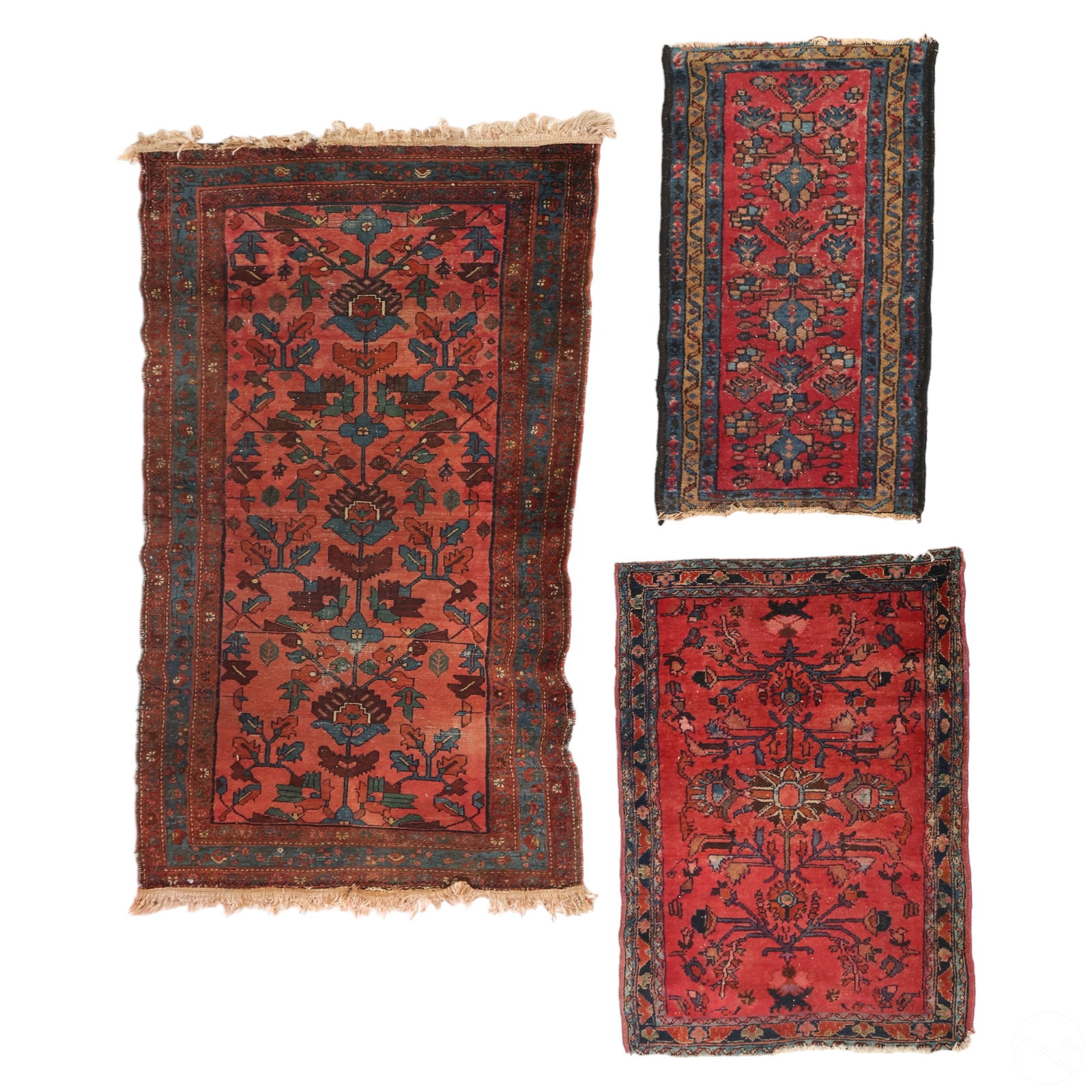 INDO PERSIAN HAND KNOTTED ANTIQUE