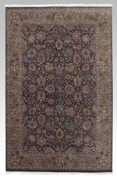 INDO PERSIAN HAND KNOTTED WOOL