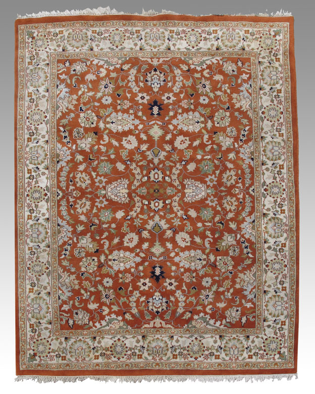 INDO PERSIAN HAND KNOTTED WOOL ROOM