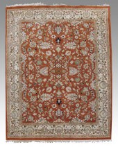 INDO PERSIAN HAND KNOTTED WOOL