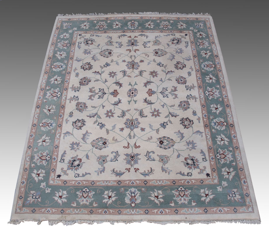 INDO-PERSIAN HAND KNOTTED WOOL