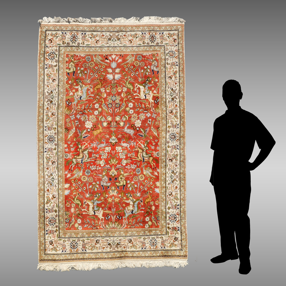 INDO-PERSIAN HUNT SCENE HAND