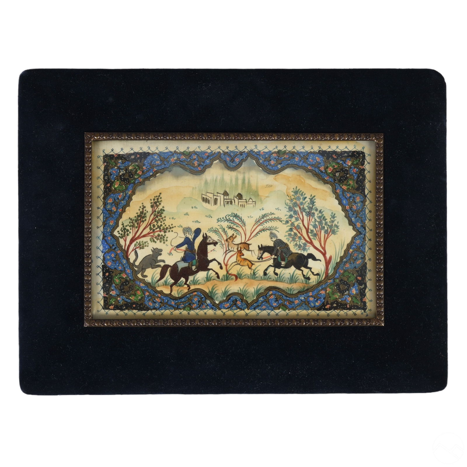 INDO PERSIAN MOGUL ANTIQUE HUNT