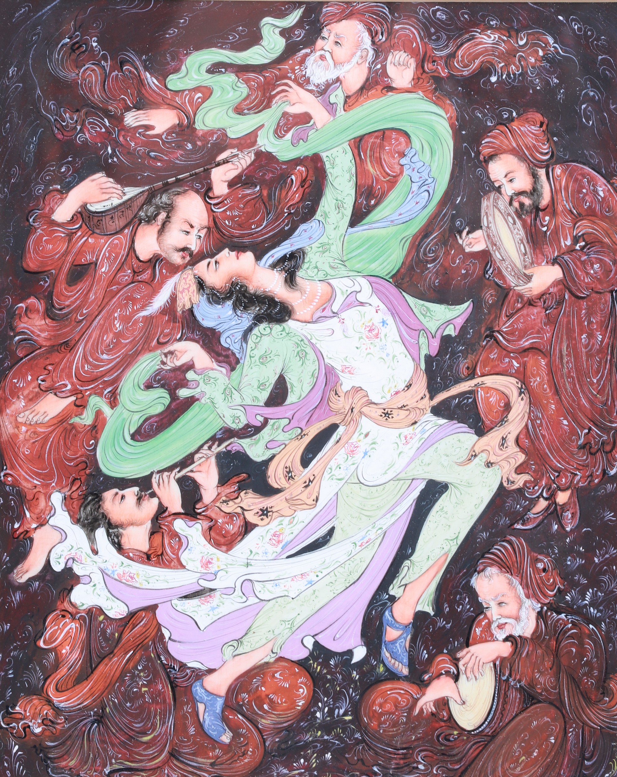 Indo Persian Painting of a