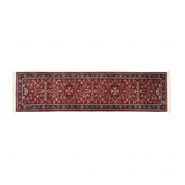 INDO PERSIAN RUNNER Burgundy