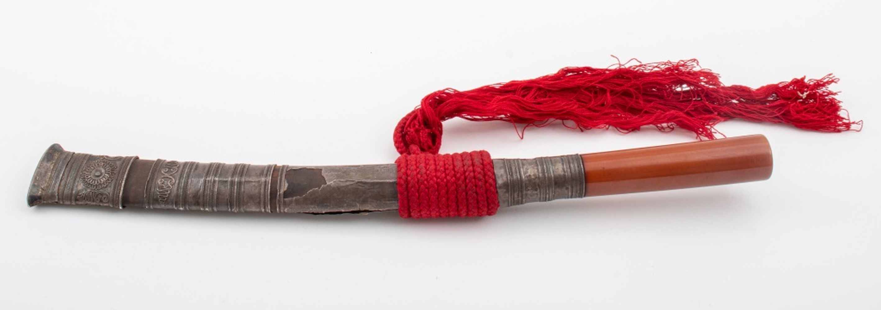 INDO PERSIAN SILVER HANDLED