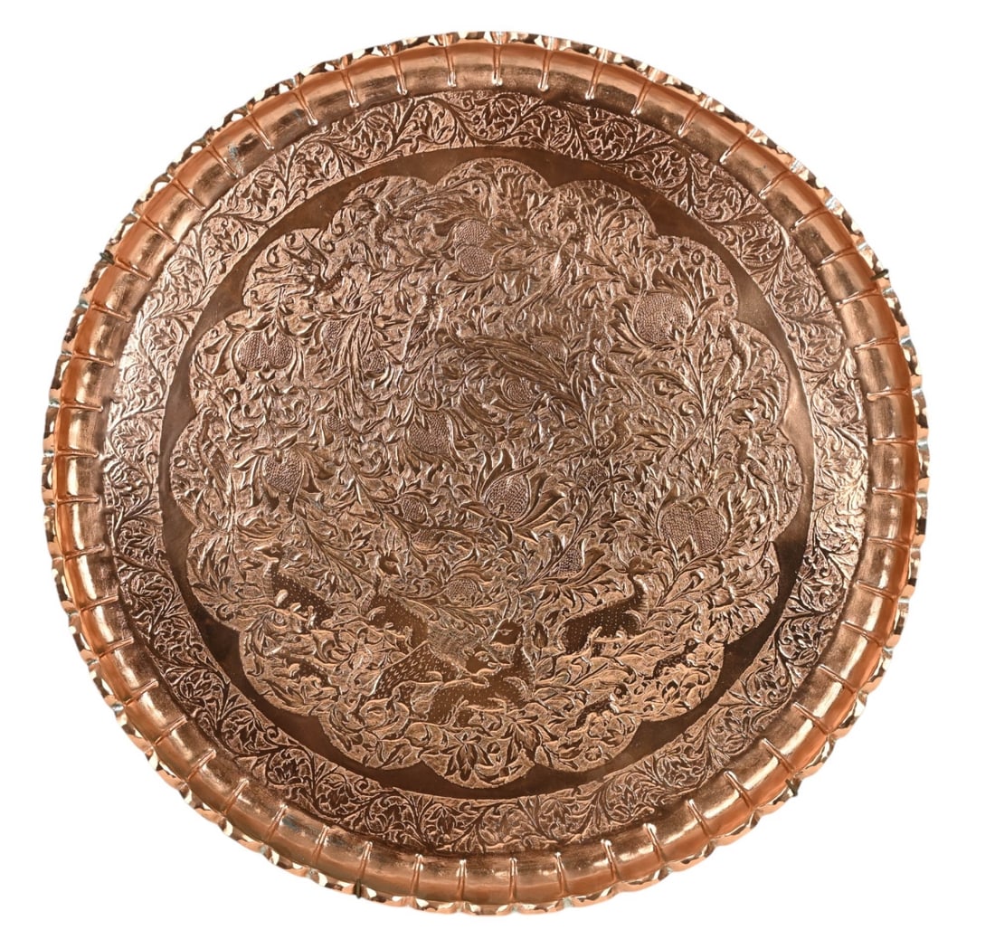 INDO PERSIAN STYLE COPPER TONE WALL
