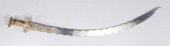 Indo-Persian talwar flame-blad
