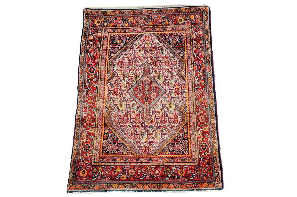 INDO-PERSIAN THROW RUGwool on