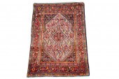 INDO-PERSIAN THROW RUGwool on