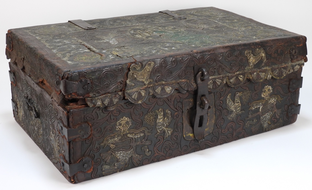 INDO PERSIAN TOOLED LEATHER BIBLE