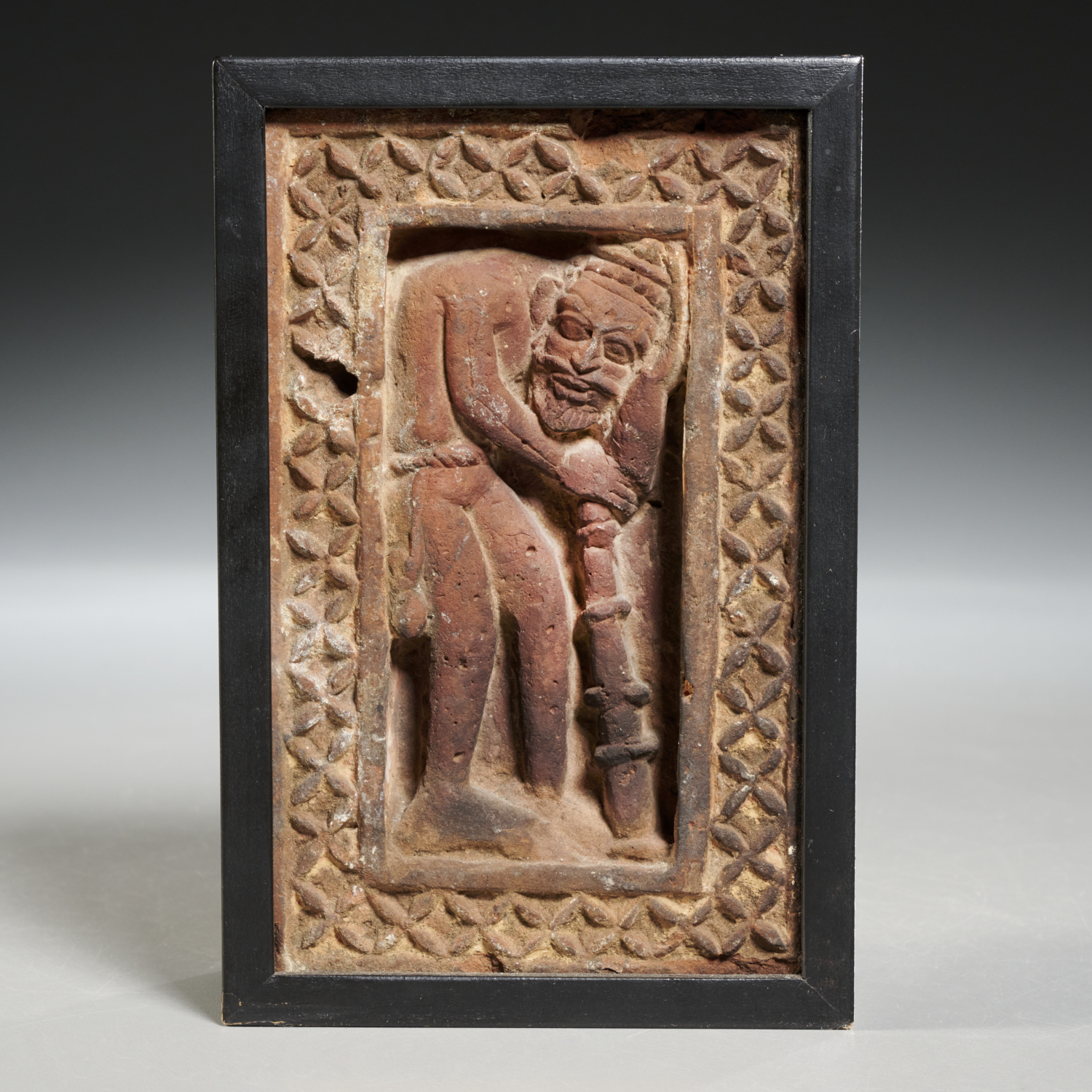 INDO-PERSIIAN TERRACOTTA RELIEF