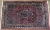 INDO-SAROUK RUG, 13 FT 7 IN X