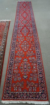 INDO-SAROUK RUNNER, 16 FT 8 IN
