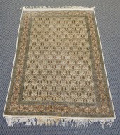 INDO-SENNA RUG, 5 FT 10 IN X 4