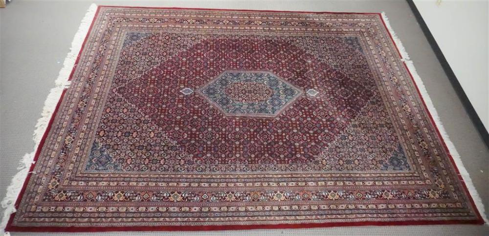 INDO-SEREBAND RUG, 12 FT 2 IN X 8