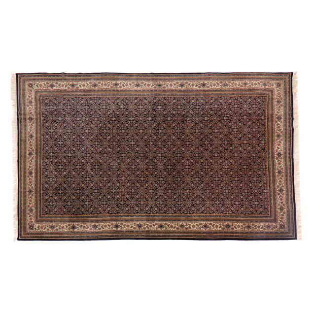 INDO TABRIZ CARPET Navy blue ground