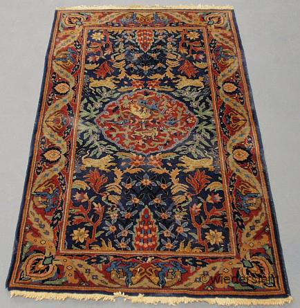 Indo-Tabriz oriental mat with a