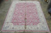 INDO-TABRIZ PINK GROUND RUGInd