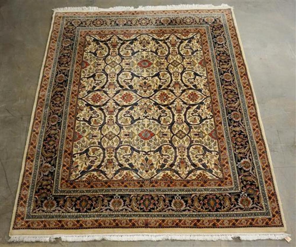 INDO-TABRIZ ROOM SIZE RUG, 10 FT