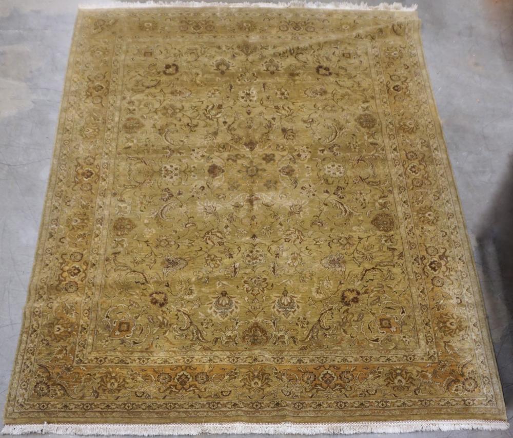 INDO-TABRIZ RUG 11 FT 8 IN X 8 FT