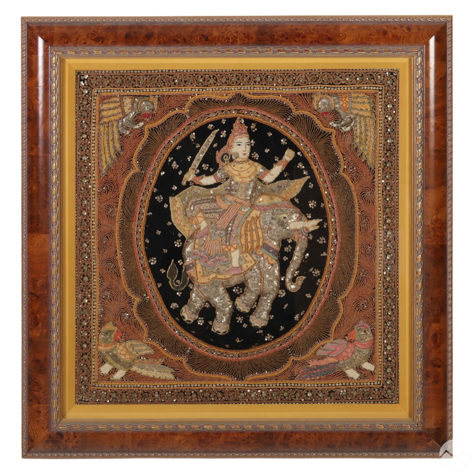 INDO THAI ANTIQUE EMBROIDERED