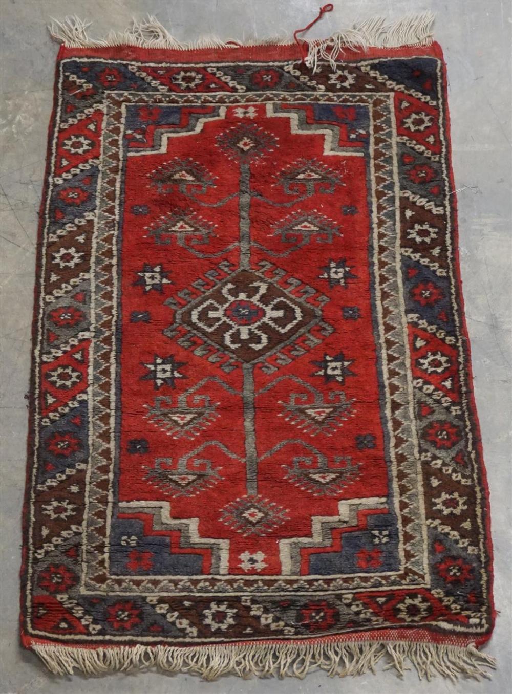 INDO-TURKISH RUG, 4 FT X 2 FT 4