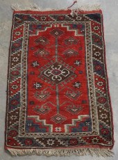 INDO-TURKISH RUG, 4 FT X 2 FT
