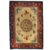 Indochine Rug Indian ca 1960s-