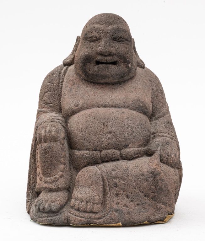 INDONESIAN ANDESITE SCULPTURE OF
