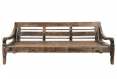 INDONESIAN CARVED TEAKWOOD BEN