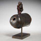 INDONESIAN CARVED WOOD MONKEY